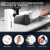 1 x RAW Customer Returns Phneems Automatic Soap Dispenser Automatic Bathroom Soap Dispenser With Infrared Sensor Automatic Kitchen Soap Dispenser IPX6 Waterproof Suitable for Kitchen Bathroom Hotel 350ml White Wei  - RRP €29.5