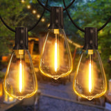 1 x RAW Customer Returns Ollny outdoor fairy lights 7.5M, outdoor fairy lights with 13 1 ST38 light bulbs, waterproof LED fairy lights for garden, camping, gazebo, patio, weddings, parties - RRP €19.99