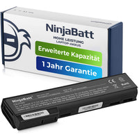 1 x RAW Customer Returns NinjaBatt Battery for HP 6570B 6560B 8470P 8460P 628666-001 6470B 628670-001 6460B 631243-001 8560P 628668-001 CC06 8570P 8460W 6475B 6465B 4087-001 CC06XL CC06X CC03 CC09 6 Cells 4400mAh 48Wh  - RRP €34.99