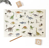 1 x RAW Customer Returns Desk pad for children Dino ABC made of premium vinyl plastic - BPA free 60 x 40 cm Made in Germany - RRP €24.0