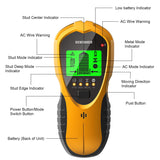 1 x RAW Customer Returns DEWINNER wall detector 4 in 1 cable locator with LCD display, stud finder for detecting metals, electrical wires, wooden rods in walls, floors and ceilings - RRP €25.2