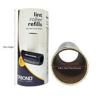 4 x Brand New Korbond Lint Roller Refills - 12 Refill Rolls - 252 Pre-Cut Adhesive Sheets - Remove Lint and Pets - RRP €51.96