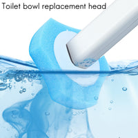 1 x Brand New Tiamu 32 pieces toilet brush head for single use, WC foam toilet brush refills, toilet brush replacement head cleaning agent for bathroom cleaning, toilet brush replacement head - RRP €20.4