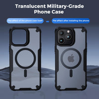 2 x Brand New Holidi iPhone 14 Pro Max Case for Magsafe, 4 in 1 Protective Case, Case Cell Phone Case iPhone 14 Pro Max with Protective Glass, Military Protection Shockproof Magnetic Cell Phone Cover. Black - RRP €36.28