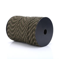 1 x RAW Customer Returns Paracord Army 550 Spool Survival Rope Multipurpose Parachute Cord 9 Strand Polypropylene and Polyester 100m Color Jungle Camouflage  - RRP €25.13