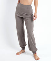 1 x RAW Customer Returns GURU SHOP yoga pants with mini skirt in organic quality, Chai, cotton, size S 36  - RRP €55.9