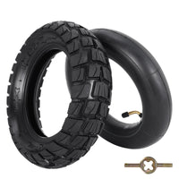 1 x RAW Customer Returns WATODAY 80 65-6 Tire with Tube, 10x3.0 Inflatable Off-Road Tire for Electric Scooter, Pneumatic E-Bike, 255x80 Tire, Compatible with 36V, 48V, 400W, 500W, 800W Hub Motor, Mijia M365 - RRP €26.21