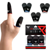 1 x Brand New Progameplays Finger Covers for Gaming Pubg Cod Cell Phone Breathable Anti-Sweat Anti-Dry Gaming Phone Compatible Ultra Sensitive Finger Gloves Carbon Fiber Blue  - RRP €8.96