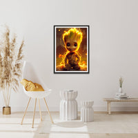 2 x Brand New CEOVR Diamond Painting Kit,Groot Diamond Painting Adult,Animated Diamond Painting Cross Stitch Embroidery,30x40cm Sheets Diamond Painting Art,Anime Groot Diamond-painting,Decoration - RRP €18.12