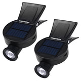 10 x Brand New Greenidea Smart Lighting Speaker 2PCS LED Solar Garden Lamps, Solar Lights for Outdoor Use, Clip Solar Light, Fence Lights, Waterproof Solar Spotlights for Fence Deck Garage Patio Porch - RRP €359.9