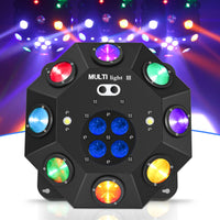 1 x RAW Customer Returns WZYBUTA Moving Head 150W LED Stage Light RGBW Beam Strobe Light dmx512 Disco light for DJ Bar Party Club Christmas Lighting - RRP €218.99