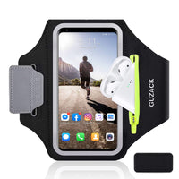 1 x RAW Customer Returns Sports armband mobile phone universal, mobile phone holder jogging with headphones bag running armband for iPhone 14 Pro Max 14 Pro 13 Pro 12 11 XS 8 mobile phone case for jogging running up to 6.9 inches - RRP €14.11