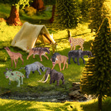 1 x Brand New RANJIMA forest animal figures, pack of 12 safari animals toy figures, mini figures forest animals figures miniature, safari decoration for children, toys from 3 4 5 6 7 8 years old boy for Christmas, forest cake topper - RRP €23.18