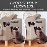 2 x Brand New pieces scratch protection, scratch protection adhesive films, cat scratch protection, scratch protection wall self-adhesive, scratch protection wall wallpaper cat, transparent cat scratch protection furniture - RRP €16.88