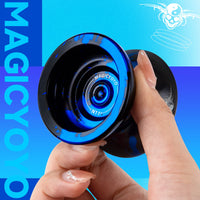 1 x RAW Customer Returns MAGICYOYO Responsive YoYo for children, professional YoYo N11 Plus with dual purpose mode, metal YoYo unresponsive for advanced users YoYo Bearing Kit 12 YoYo Strings YoYo Case - RRP €23.18