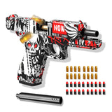 1 x RAW Customer Returns Toy gun, toy gun, graffiti soft foam toy guns, children s gun toy gun for children from 7 years - RRP €13.1