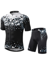 1 x RAW Customer Returns INBIKE Cycling Jersey Men Short Sleeve Cycling Clothing Set Women Cycling Shorts Padded Cycling Jersey Short M - RRP €45.53