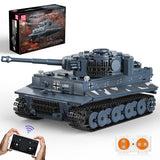 1 x RAW Customer Returns Mould King 20014 Technic Tank Building Blocks Model, Remote Controlled Tank with Remote Control and App Dual Control, Tank Toy Kit for Adults and Children - RRP €59.99