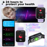 1 x RAW Customer Returns PTHTECHUS Smartwatch Kids, Fitness Tracker 1.83 Full Touch Screen, IP68 Waterproof Activity Tracker, Pedometer, Heart Rate Monitor, 37 Sports Modes, Smart Watch Kids Gift for Teenagers - RRP €35.99