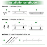 1 x RAW Customer Returns wolezek plant lamp LED, T8 4 pack plant lamp LED full spectrum for indoor plants, 2FT growth lamps for plants, 3000K 6500K 660nm LEDs plant light for greenhouse indoor - RRP €54.3