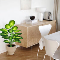 5 x Brand New AIVORIUY Artificial Plants Large Areca Artificial Palm in Pot Plastic Artificial Plant Tropical Palm with Leaves Green Fake Plant for Bedroom Office Garden Wedding Decor 77cm White  - RRP €175.55