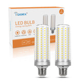 1 x RAW Customer Returns I-SHUNFA E27 LED corn bulbs 18W 2200LM cold white 6000K AC100-265V LED corn bulbs replacement 180W incandescent lamp, non-dimmable candle screw light bulb 2-pack  - RRP €18.14