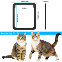 1 x RAW Customer Returns Ownpets pet flap, cat flap for fly screen, magnetic cat door with automatic lockable fly screen, 24 29 cm also ideal for small dogs - RRP €26.21