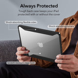 1 x RAW Customer Returns ESR Hybrid Case Compatible with iPad Pro 12.9 inch 2022 2021 , iPad Pro 12.9 Case with Pencil Holder, Detachable Magnetic Cover, Vertical Stand, Rebound 360 Series, Black - RRP €43.55