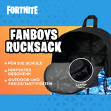 1 x RAW Customer Returns Fortnite Backpack, Children s Backpack with Padded Straps, Backpack School Must-Have, Backpack Children Carry for School, Holidays More, With Laptop Pocket, 37 x 10 x 28 cm, Camo Blue - RRP €22.99