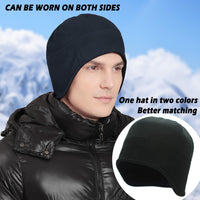 17 x Brand New Double Wear Winter Running Hat Men and Women Outdoor Sports Cap Cycling Cap Functional Cap Fleece Thermo Breathable for Running Skiing Cycling Snowboarding Climbing Motorcycling - RRP €469.2