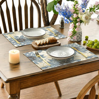 1 x Brand New Artoid Mode Set of 4 Spring Placemats 30 x 45cm Holiday Placemats Washable Kitchen Party Placemats - RRP €22.8