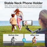 1 x RAW Customer Returns Aunote Neck Phone Holder POV Vlog, Magnetic Neck Mount Cell Phones, Foldable Chest Mount, Hands-Free Cell Phone Holder Magsafe iPhone 15 14 13 12 Seires Android Phones Content Creator Essentials - RRP €29.11