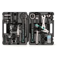 1 x RAW Customer Returns cyclists 27 Piece Bicycle Repair Kit, Portable Tool Case Tool Set, Tire Chain Assembly Repairs Bike Tool, with Carrying Case - RRP €121.9