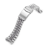 1 x RAW Customer Returns MiLTAT 22mm Super Louis Louis Jub Metal Watch Strap Compatible with Seiko 5 5kx srpd51 srpd71 srpe83 - RRP €83.74