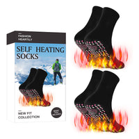 45 x Brand New Self-Heating Socks, Heated Socks, Magnetic Socks, Self-Heating Tourmaline Socks, 2 Pairs Thermal Socks for Men Women, Tourmaline Socks for Camping, Hiking, Fishing, Cycling, Black - RRP €1188.0