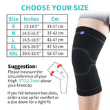 1 x RAW Customer Returns ABYON 2 Pack Orthopedic Knee Brace for Torn Meniscus, Compression Knee Support for Men Women, Arthritis, Joint Pain, Ligament Injuries Black-Grey, L  - RRP €15.12