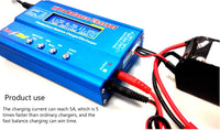 1 x RAW Customer Returns WANGCL IMAX B6 Lipo Charger B6 80W Digital LCD Lipo Charger 11-18V with Lead Acid Adapter Ni-CD Ni-MH 1-6S LI-PO - RRP €38.72