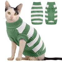 1 x Brand New ALAGIRLS Dress for Soft and Medium Dogs Cat Sweater Dog Sweater Small Dogs Cat Sweater Warm and Beautiful ALASW302-Green-M - RRP €20.4