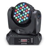 1 x RAW Customer Returns BETOPPER Moving Heads Light LED Disco Light Party Light Spot Stage Lighting 36 3W RGBW with 9 11 Channel DMX-512 for Christmas DJ Bar Birthday Disco Wedding - RRP €182.21