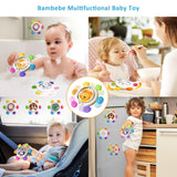 9 x Brand New Bambebe suction cup toy baby, multifunctional bath toy baby from 1 year, bath toy from 1 year, baby water toy, sensory toy, motor skills toy 1 2 3 years gifts - RRP €172.8