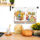 7 x Brand New Autumn Harvest Tea Towel Pumpkins Maple Leaves Sunflowers Autumn Kitchen Towels Tea Towels Thanksgiving Kitchen Towel Super Absorbent, Autumn Decoration Pumpkin Thanksgiving Christmas 2 Pack, 70x 45 cm - RRP €142.8