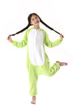 1 x RAW Customer Returns DarkCom Boys Girls Cartoon Pajamas Outfit Casual Loungewear Nightsuit green1,100 Suggest Height 90cm-108cm - RRP €23.18