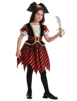 2 x RAW Customer Returns Mrsclaus Pirate Costume Girls Children Pirate Dress Accessories Set Pirate Hat Eye Patch Pirate Costume Accessories for Carnival Halloween Pirate Costume Party C026S - RRP €42.26