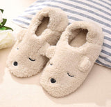 1 x Brand New iHomey Women Slippers with Plush Fleece Fuzzy Cartoon Animal Non-Slip Slippers for Winter Home - RRP €60.0