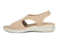 1 x RAW Customer Returns Aerosoft women s sandals Stretch 05, extra light and with all-round stretch Beige, numeric 40  - RRP €50.36