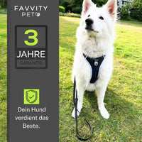 12 x RAW Customer Returns FAVVITY PET dog harness for small, medium and large dogs - padded reflective anti-pull Now choose the harness for your dog Black medium dog M  - RRP €301.92