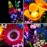 1 x RAW Customer Returns Led light set for Lego Wildflower Bouquet set, Led lighting set for Lego Icons Wildflower Bouquet 10313 Artificial Flowers Valentines Day Gift for Adults, Unique Home D cor, Botanical Collection - RRP €39.98