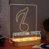 1 x RAW Customer Returns YuanDian Record Stand, Light up Now Playing Vinyl Record Stand with 16 Changing Color Lights, Wooden Acrylic Holder for Vinyl Album Display and Storage - RRP €41.5