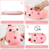 1 x Brand New Dreafly Bubble Tea Cuddly Toy, Bubble Tea Plush Toy, Kawaii Pillow Plush, Bubble Tea Plush Comfortable Cuddly Pillow Birthday Soft Skin-friendly Funny Dolls - RRP €6.04