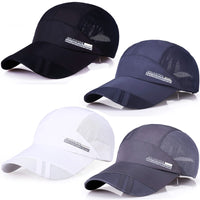 1 x RAW Customer Returns BEISIJIA Ultra Thin Quick Dry Sun UV Protection Baseball Cap Mesh Breathable Outdoor Sport Running Hat Unisex - RRP €27.6